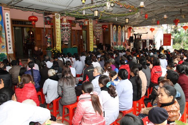 Hà Tĩnh: Trọng thể đại lễ khánh thành chùa Tượng Sơn