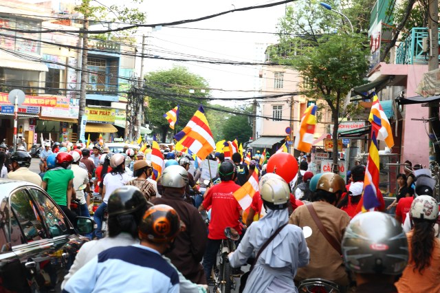Ban Văn hóa THPG TP. HCM: Diễu hành xe đạp kêu gọi bảo vệ môi trường