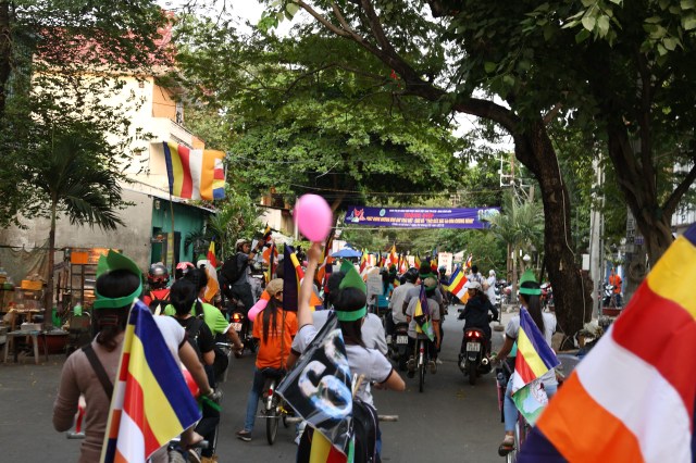 Ban Văn hóa THPG TP. HCM: Diễu hành xe đạp kêu gọi bảo vệ môi trường