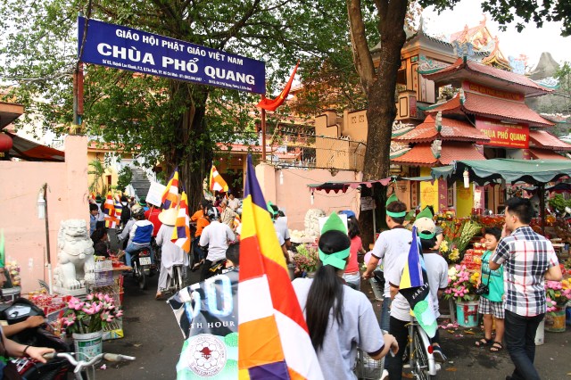 Ban Văn hóa THPG TP. HCM: Diễu hành xe đạp kêu gọi bảo vệ môi trường