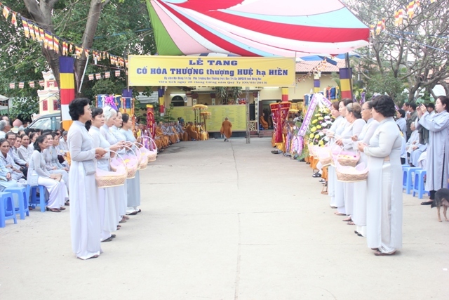 Đồng Nai: Phụng tống kim quan nhập Bảo Tháp Cố Hòa Thượng Thích Huệ Hiền