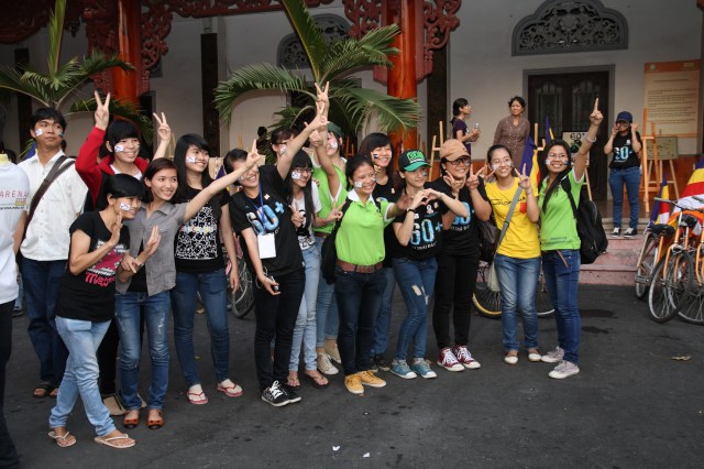 Ban Văn hóa THPG TP. HCM: Diễu hành xe đạp kêu gọi bảo vệ môi trường