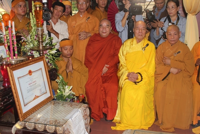 Đồng Nai: Phụng tống kim quan nhập Bảo Tháp Cố Hòa Thượng Thích Huệ Hiền
