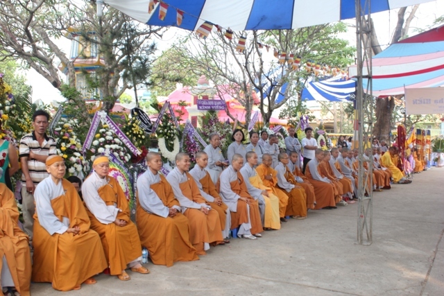 Đồng Nai: Phụng tống kim quan nhập Bảo Tháp Cố Hòa Thượng Thích Huệ Hiền