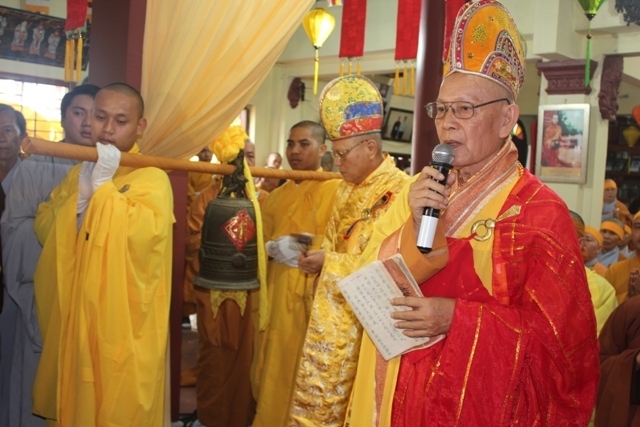 Đồng Nai: Phụng tống kim quan nhập Bảo Tháp Cố Hòa Thượng Thích Huệ Hiền