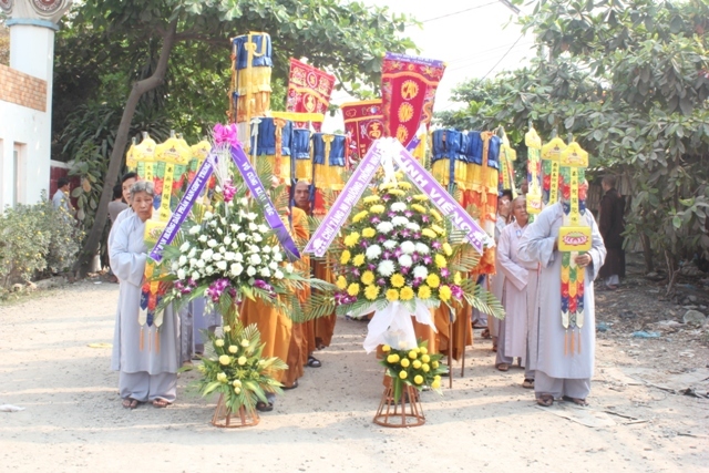 Đồng Nai: Phụng tống kim quan nhập Bảo Tháp Cố Hòa Thượng Thích Huệ Hiền