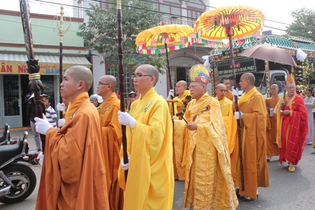 Đồng Nai: Phụng tống kim quan nhập Bảo Tháp Cố Hòa Thượng Thích Huệ Hiền