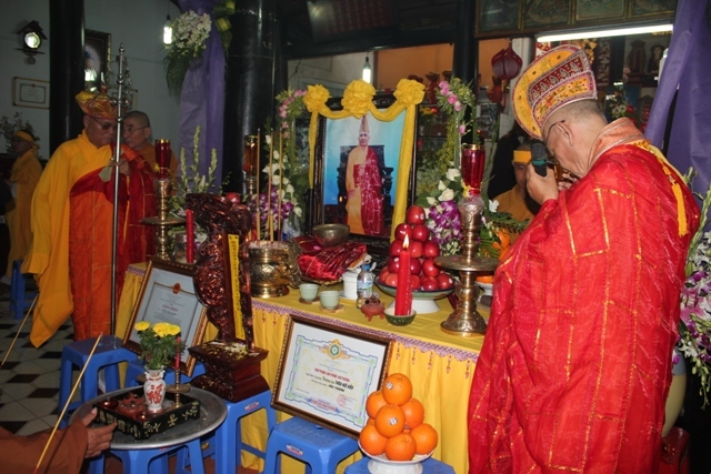 Đồng Nai: Phụng tống kim quan nhập Bảo Tháp Cố Hòa Thượng Thích Huệ Hiền