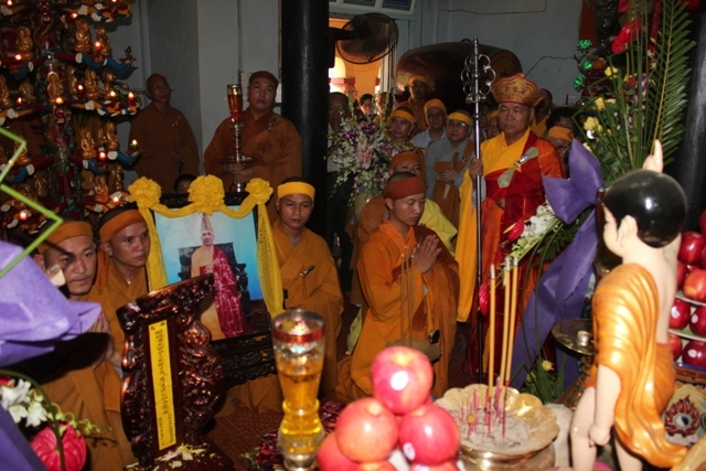 Đồng Nai: Phụng tống kim quan nhập Bảo Tháp Cố Hòa Thượng Thích Huệ Hiền