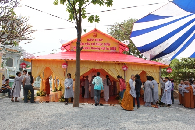 Đồng Nai: Phụng tống kim quan nhập Bảo Tháp Cố Hòa Thượng Thích Huệ Hiền