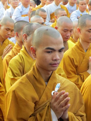 Vĩnh Long: Xúc động chùm ảnh lễ tiễn đưa HT. Thích Đắc Pháp về cõi Phật