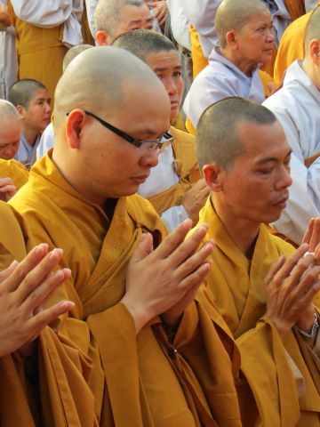 Vĩnh Long: Xúc động chùm ảnh lễ tiễn đưa HT. Thích Đắc Pháp về cõi Phật