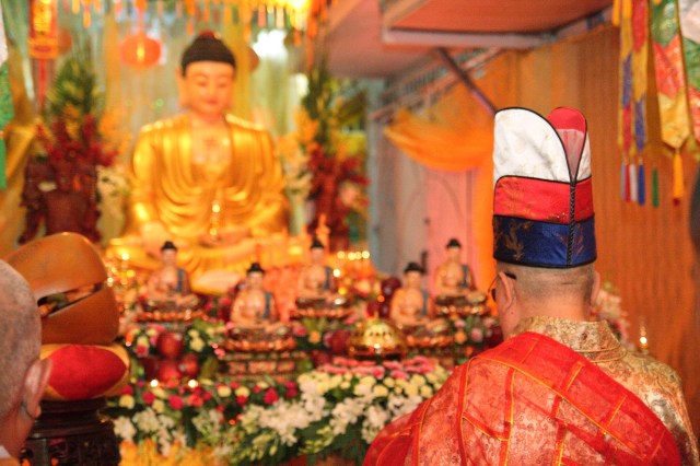 TP. HCM: Lễ tạ đàn Dược Sư Thất Châu tại chùa Huệ Quang