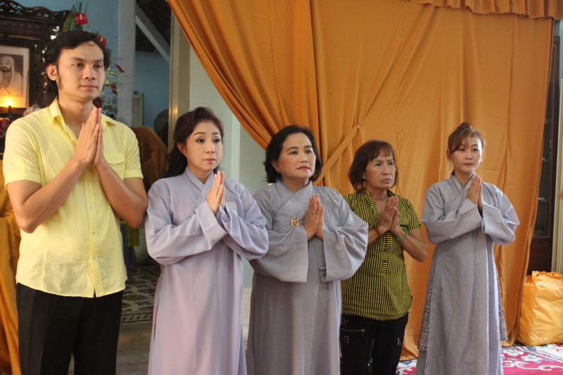 Chùm ảnh những phái đoàn phúng viếng ngày lễ tang đầu tiên của cố Trưởng lão HT. Thích Đắc Pháp – Phần I