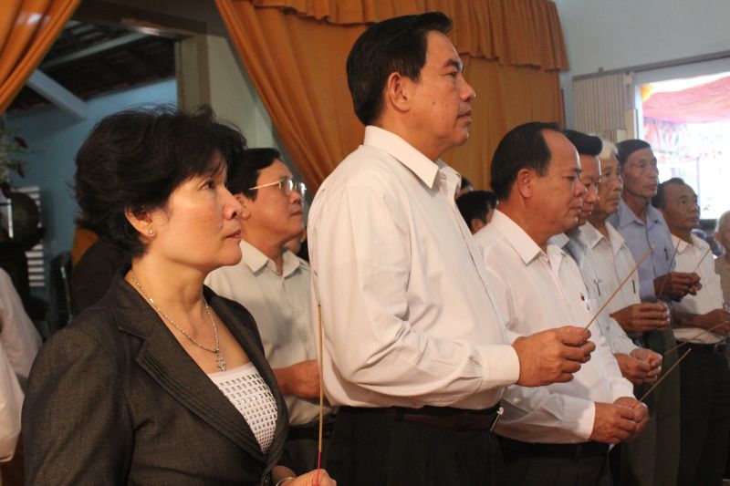 Chùm ảnh những phái đoàn phúng viếng ngày lễ tang đầu tiên của cố Trưởng lão HT. Thích Đắc Pháp – Phần I