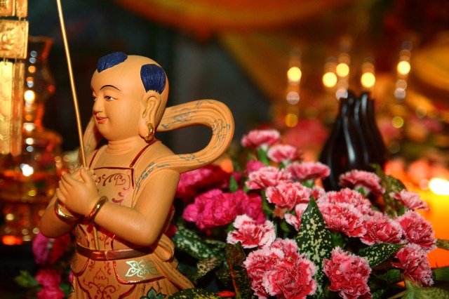 Chùm ảnh: Lễ hoàn đàn Dược Sư Thất Châu 3 ngày tại chùa Huệ Quang - Q. 10