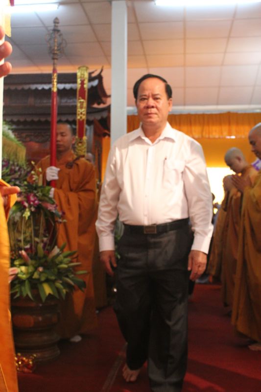 Chùm ảnh những phái đoàn phúng viếng ngày lễ tang đầu tiên của cố Trưởng lão HT. Thích Đắc Pháp – Phần I