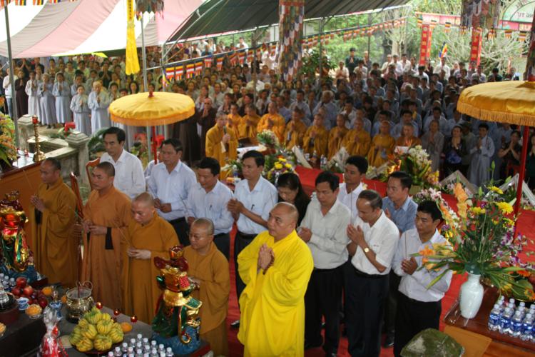 Hà Tĩnh: Lễ tạ đàn Dược Sư, khánh thành giai đoạn 1 điện Hoàng hậu và Tổ đường chùa Am