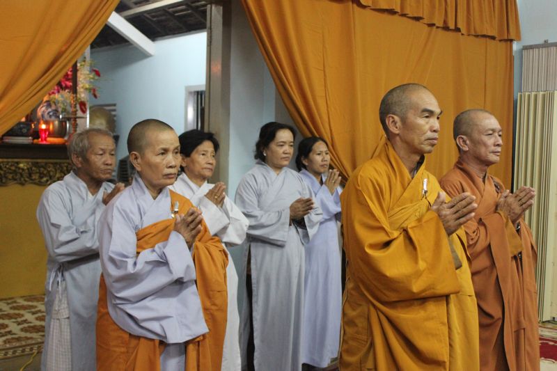 Chùm ảnh những phái đoàn phúng viếng ngày lễ tang đầu tiên của cố Trưởng lão HT. Thích Đắc Pháp – Phần I