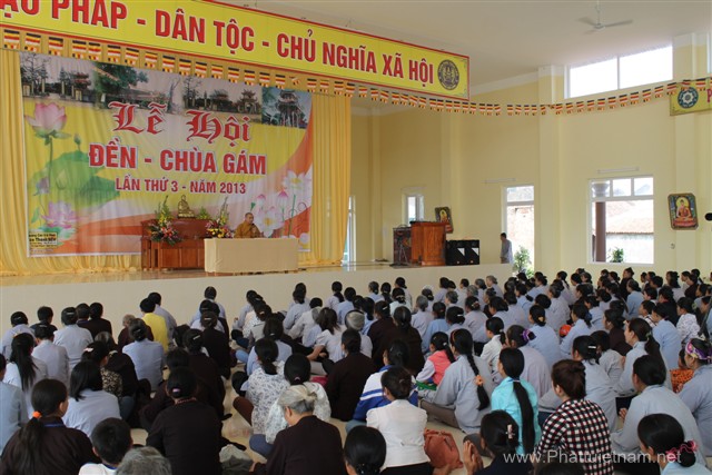 Nghệ An: ĐĐ. Thích Tuệ Minh thuyết giảng tại khóa tu An Lạc chùa Chí Linh