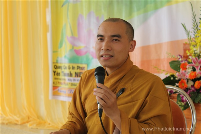 Nghệ An: ĐĐ. Thích Tuệ Minh thuyết giảng tại khóa tu An Lạc chùa Chí Linh