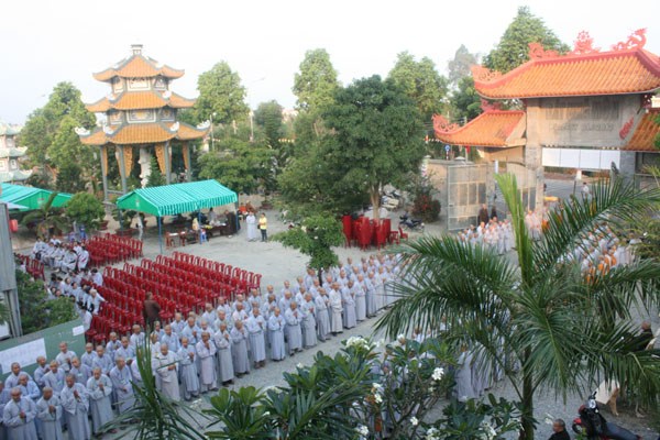Đại giới đàn Thiện Nhu trọng thể khai mạc