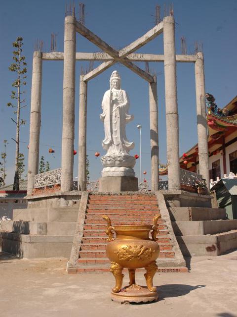 Bình Dương: Đại lễ an vị Kỳ Lam Ngọc Phật lạc thành chánh điện chùa Hội An