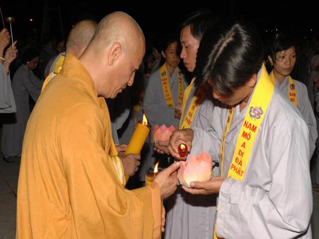 Bình Dương: Đại lễ an vị Kỳ Lam Ngọc Phật lạc thành chánh điện chùa Hội An