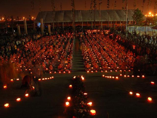 Bình Dương: Đại lễ an vị Kỳ Lam Ngọc Phật lạc thành chánh điện chùa Hội An