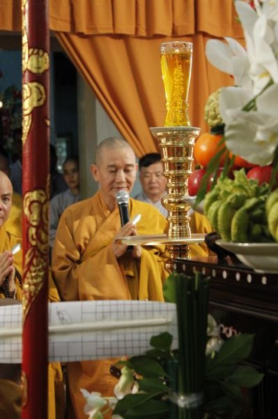 Vĩnh Long: HT. Thích Thanh Hùng và điếu văn &quot;Diệu Quả&quot;