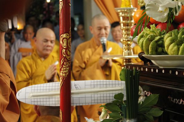 Vĩnh Long: HT. Thích Thanh Hùng và điếu văn &quot;Diệu Quả&quot;