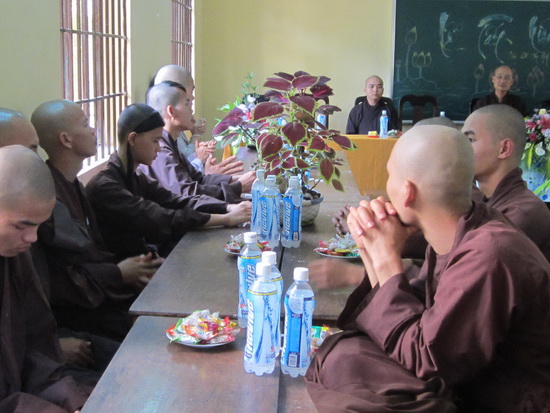 Lớp Sơ cấp Phật học tổ chức họp mặt cuối năm