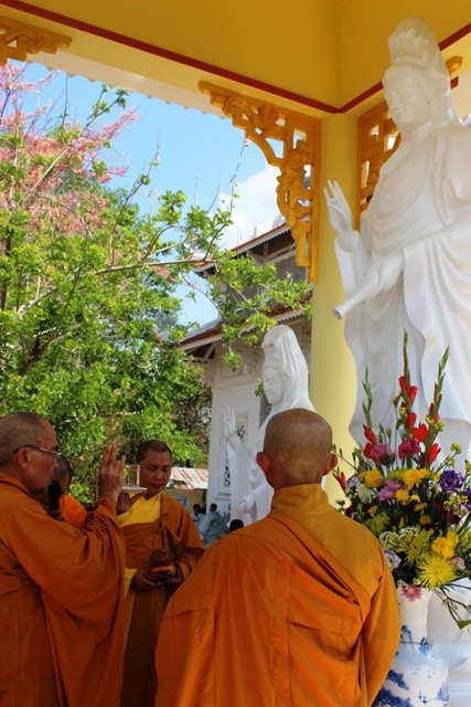 Khánh Hòa: Khánh thành điện Quan Âm và an vị thánh tượng  Bồ Tát, Chùa Đức Sơn (Ninh Hòa)
