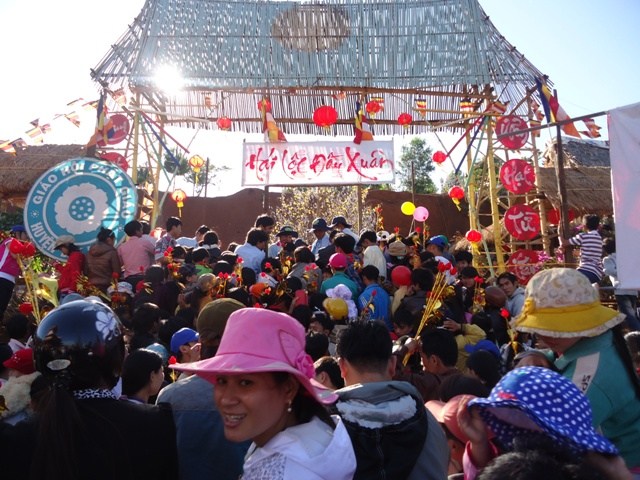 Hoa Khai ngày xuân khai hội