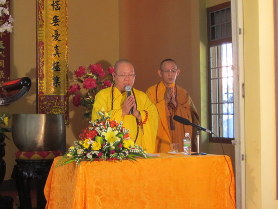 “Một ngày an lạc” ở chùa Sắc Tứ Minh Thiện