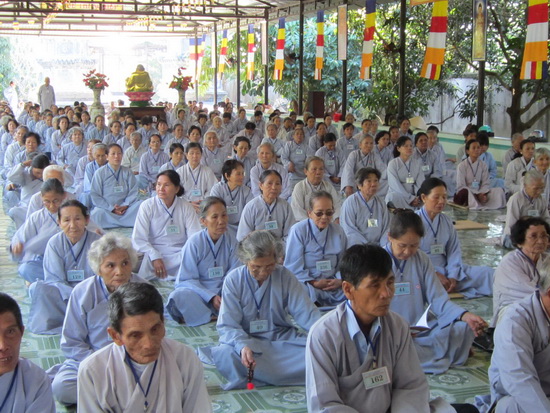 “Một ngày an lạc” ở chùa Sắc Tứ Minh Thiện