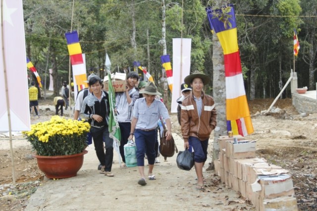 Kon Tum: Chùa Khánh Lâm lễ khai kinh cầu siêu bạt độ các anh hùng liệt sỹ