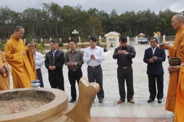Kon Tum: Chùa Khánh Lâm lễ khai kinh cầu siêu bạt độ các anh hùng liệt sỹ