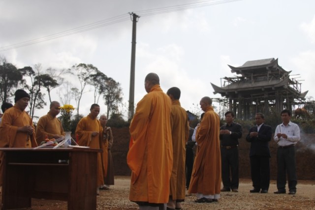 Kon Tum: Chùa Khánh Lâm lễ khai kinh cầu siêu bạt độ các anh hùng liệt sỹ