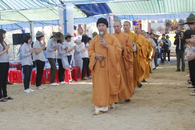 Kon Tum: Chùa Khánh Lâm lễ khai kinh cầu siêu bạt độ các anh hùng liệt sỹ