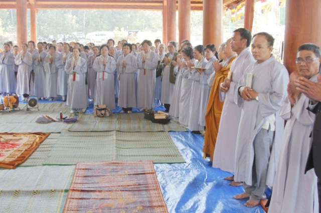 Kon Tum: Chùa Khánh Lâm lễ khai kinh cầu siêu bạt độ các anh hùng liệt sỹ