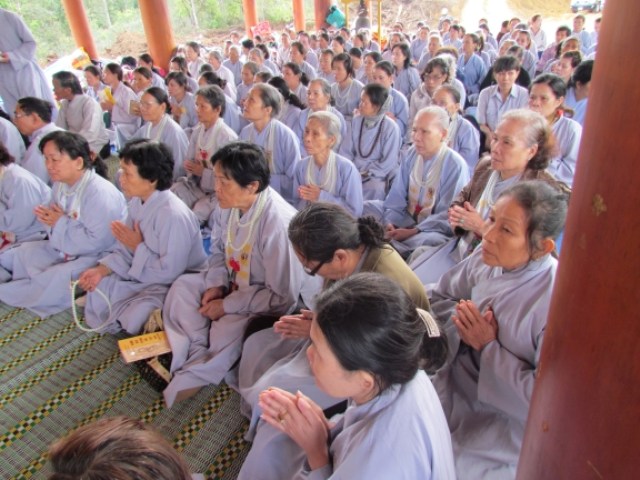 Kon Tum: Chùa Khánh Lâm lễ khai kinh cầu siêu bạt độ các anh hùng liệt sỹ