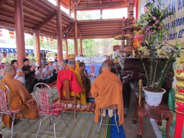 Kon Tum: Chùa Khánh Lâm lễ khai kinh cầu siêu bạt độ các anh hùng liệt sỹ