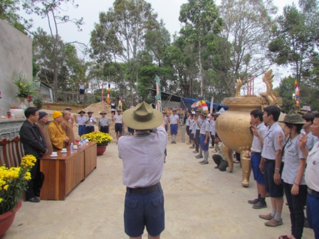 Kon Tum: Chùa Khánh Lâm lễ khai kinh cầu siêu bạt độ các anh hùng liệt sỹ