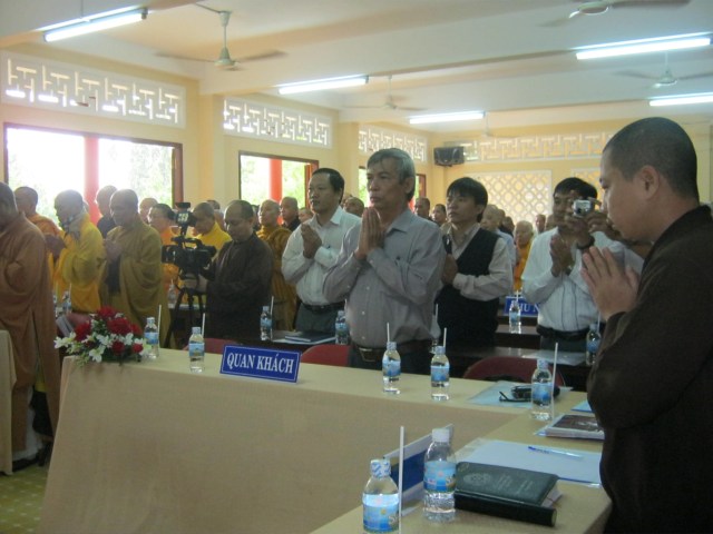 Khánh Hòa: Hội nghị tổng kết  Phật sự năm 2012