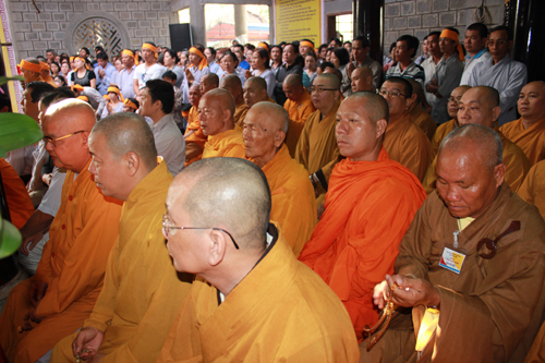 Lễ Truy niệm và phụng tống kim quan Thượng tọa Thích Thanh Chương nhập bảo tháp