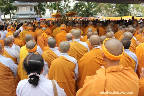 Lễ Truy niệm và phụng tống kim quan Thượng tọa Thích Thanh Chương nhập bảo tháp