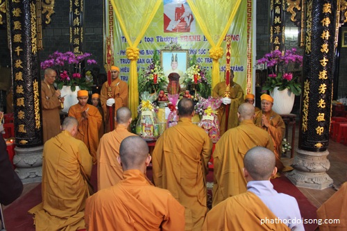 Lễ Truy niệm và phụng tống kim quan Thượng tọa Thích Thanh Chương nhập bảo tháp