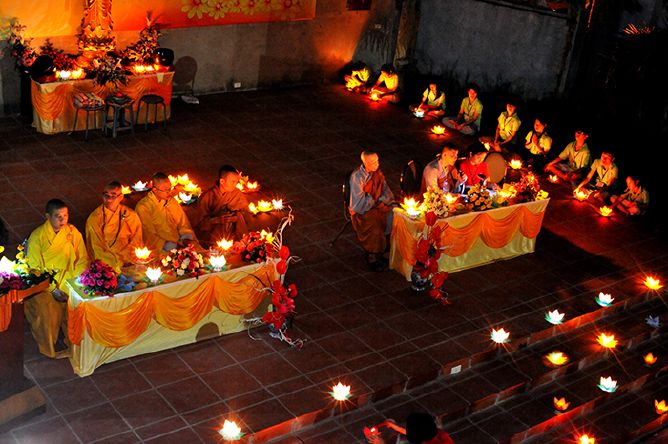 Hà Nội: Chùm ảnh đọng lại trong khóa tu mùa hè 2013 chùa Nam Du Thượng