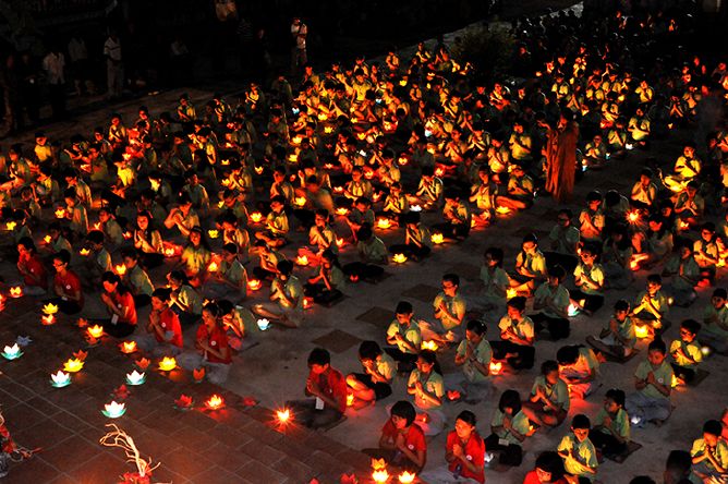 Hà Nội: Chùm ảnh đọng lại trong khóa tu mùa hè 2013 chùa Nam Du Thượng